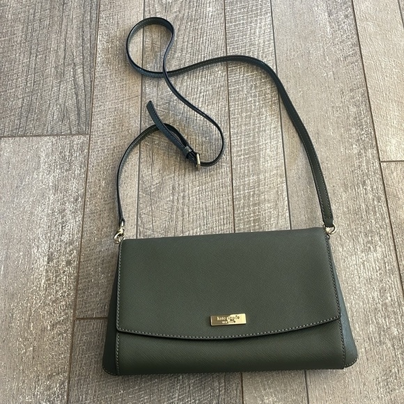 Kate Spade Laurel Way Hunter Green Crossbody Bag - Picture 5 of 5